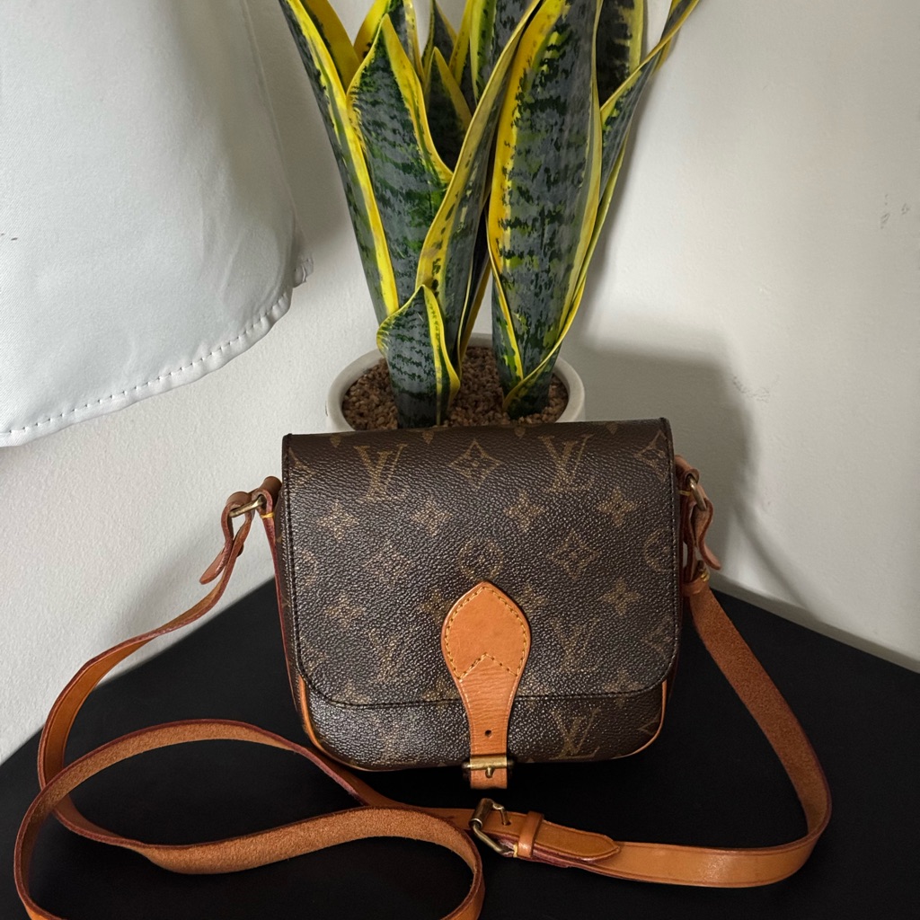 Beautiful Lv Brown Monogram Crossbody Cartouchiere Pm Bag